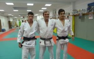 CEINTURE NOIRE J.CONZANO ET 3EME DAN G.SPITZ 6/04