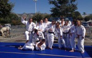 DEMONSTRATION ET INITIATION JUDO DECATLON AUBAGNE