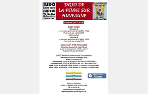 INFORMATIONS SAISON 2017-2018 DOJO DE LA PENNE S/HUVEAUNE