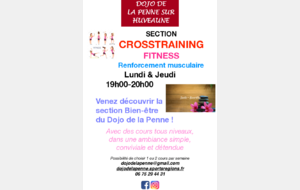 SECTION CROSSTRAINING  FITNESS SAISON 2024 2025