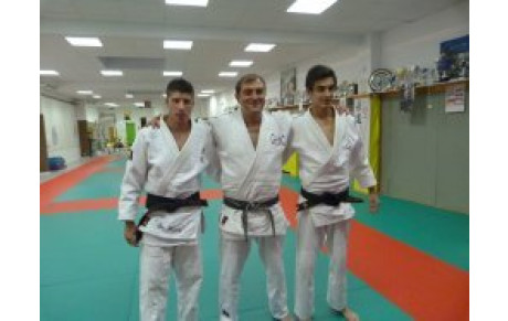 CEINTURE NOIRE J.CONZANO ET 3EME DAN G.SPITZ 6/04