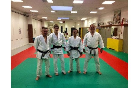 Mathieu REMY et Thomas CONSTARATAS, deux nouvelles ceintures noires au Dojo !