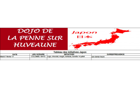 REUNIONS DES INITIATIVES JAPON 2018